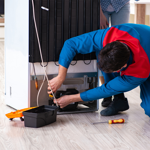 how much do you charge for refrigerator repair services in Kay County Oklahoma